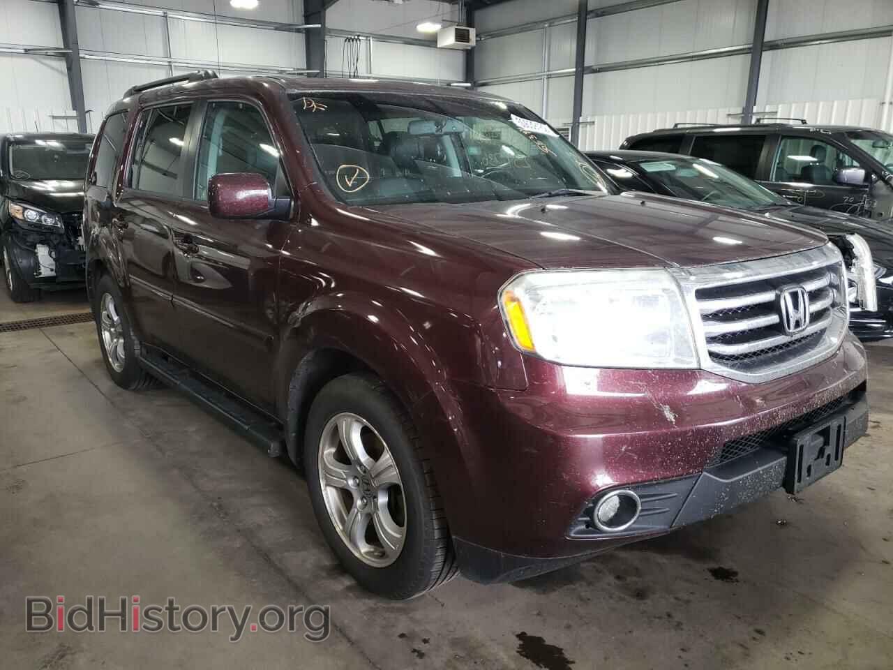 Фотография 5FNYF4H79CB074288 - HONDA PILOT 2012