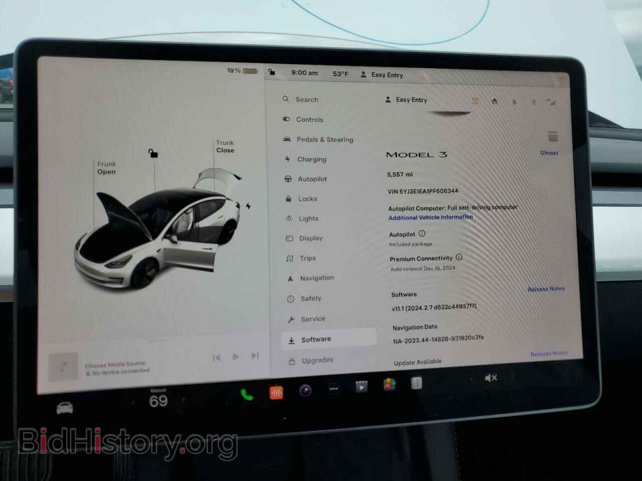 2023 TESLA MODEL 3 - VIN: 5YJ3E1EA1PF606344 - Фото 9