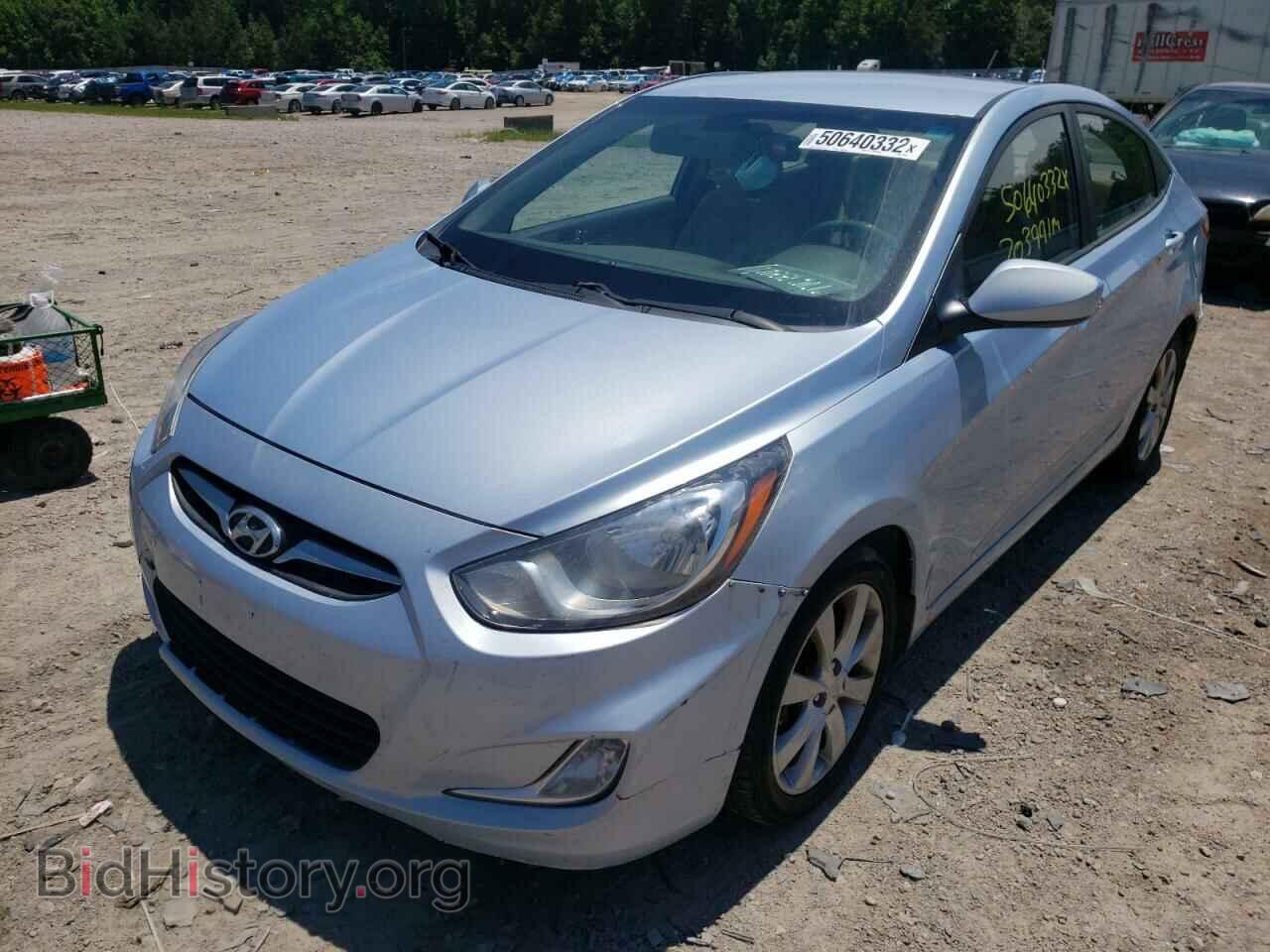 2012 HYUNDAI ACCENT - VIN: KMHCU4AE7CU253053 - Фото 2