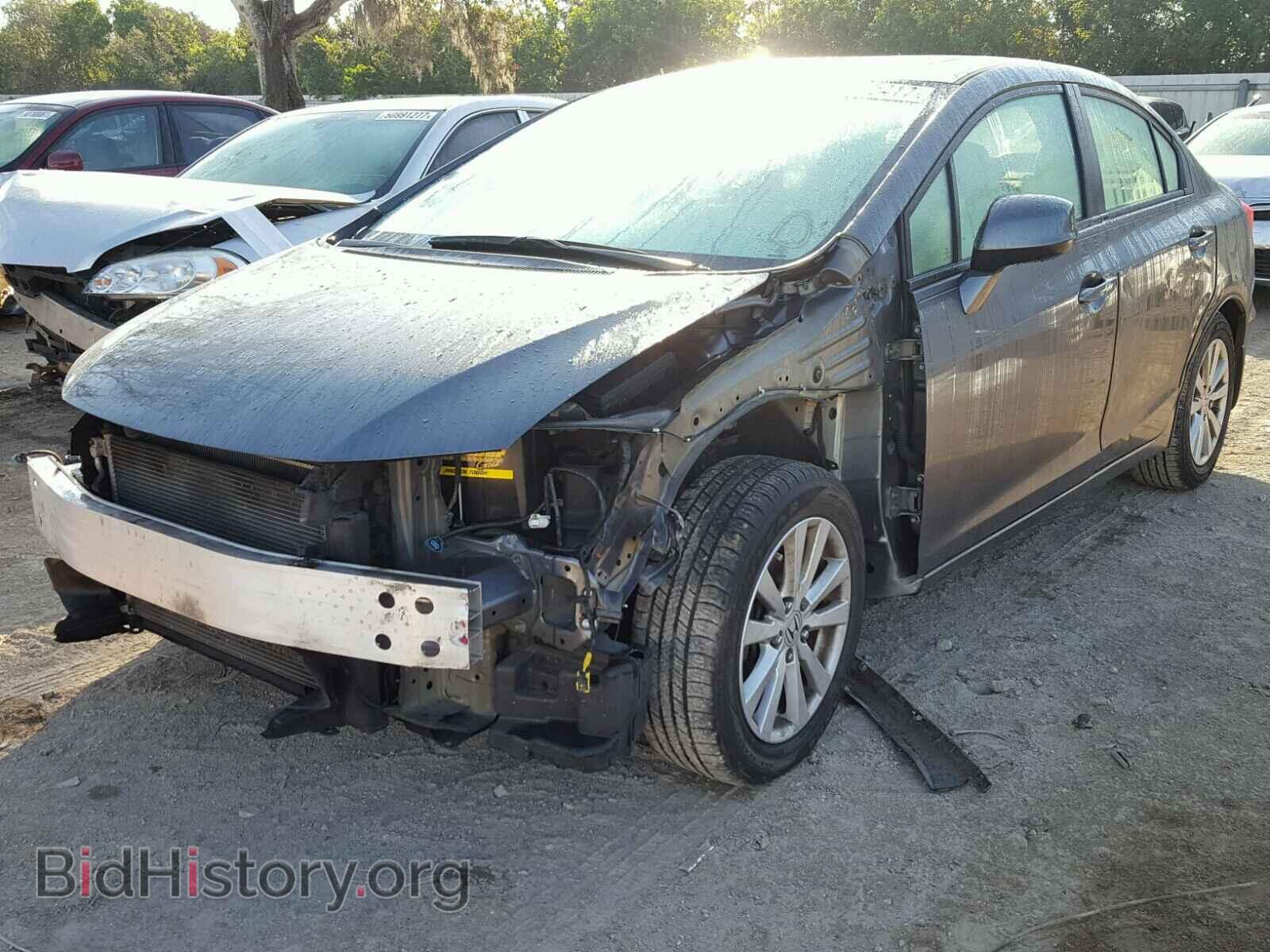 2012 HONDA CIVIC - VIN: 19XFB2F84CE033463 - Фото 2