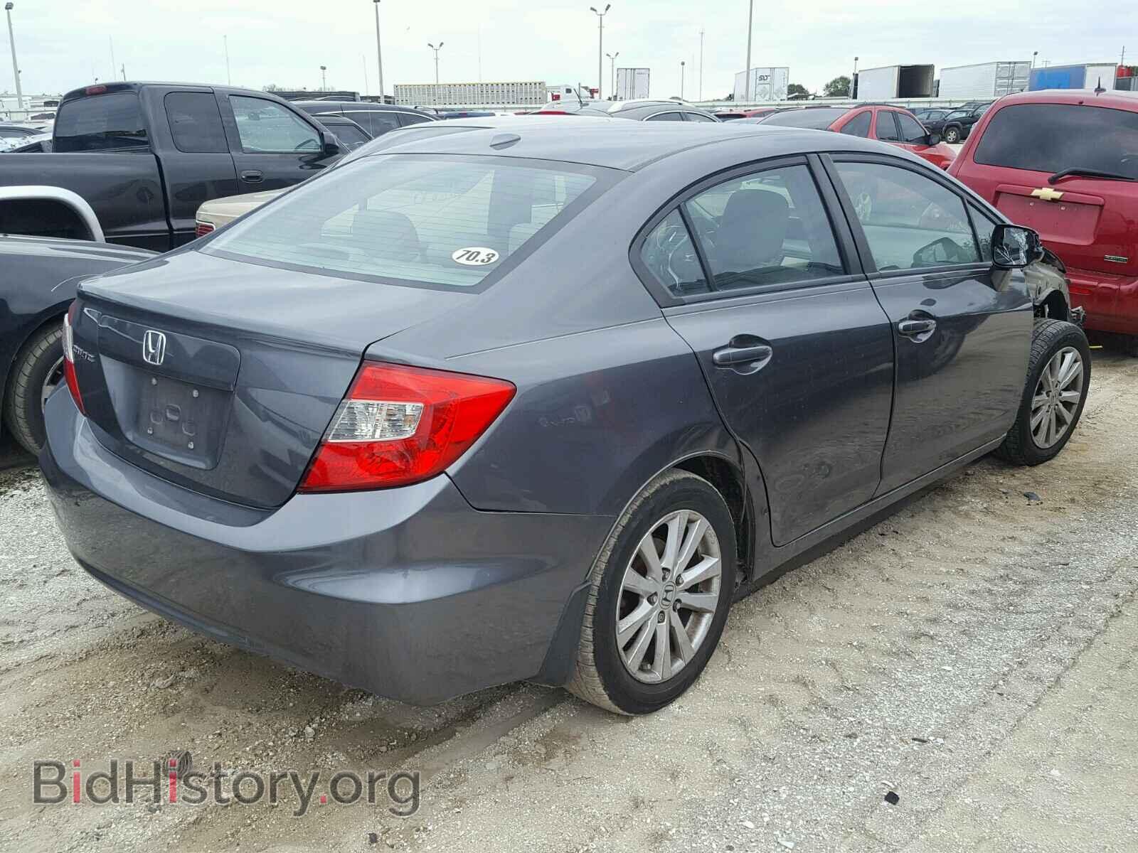 2012 HONDA CIVIC - VIN: 19XFB2F84CE033463 - Фото 4