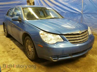 2007 Chrysler SEBRING, blue — VIN 1C3LC46KX7N506876, Copart