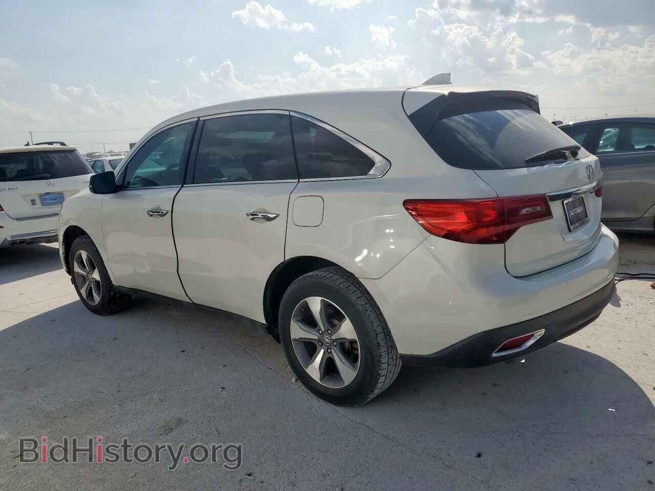 2014 ACURA MDX - VIN: 5FRYD3H21EB018934 - Фото 2