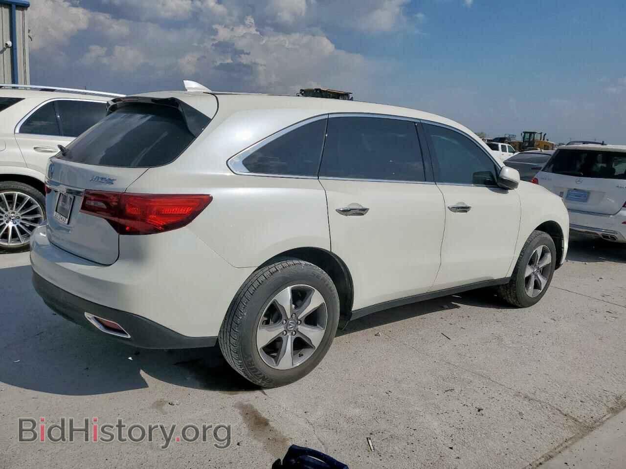 2014 ACURA MDX - VIN: 5FRYD3H21EB018934 - Фото 3