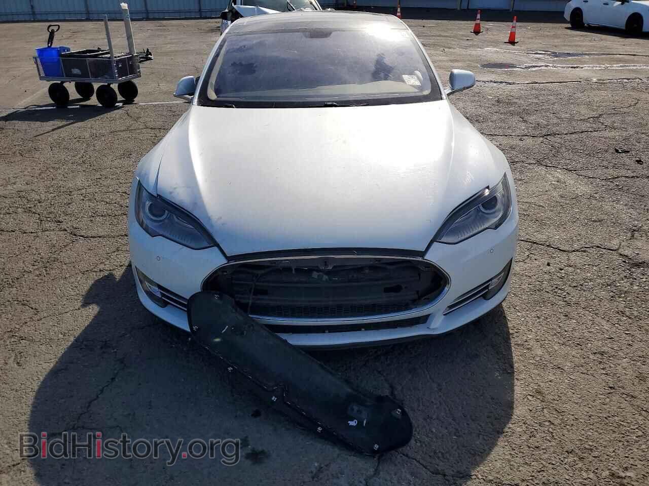 2014 TESLA MODEL S - VIN: 5YJSA1S14EFP42525 - Фото 5