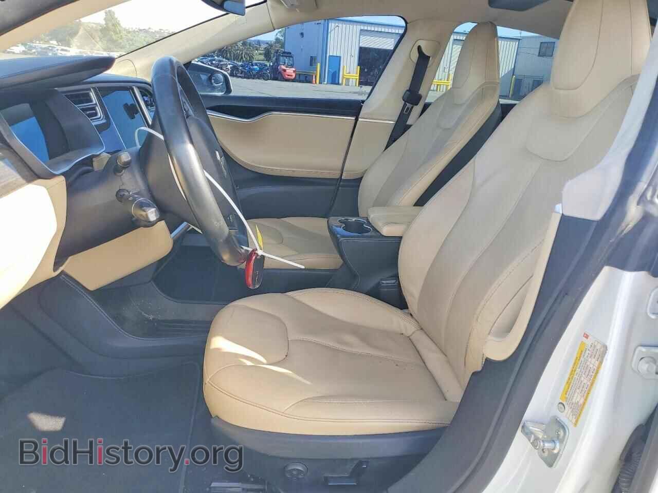 2014 TESLA MODEL S - VIN: 5YJSA1S14EFP42525 - Фото 7