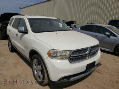 2011 Dodge DURANGO Durango CI, white — VIN 1D4SD5GT0BC692470, Copart
