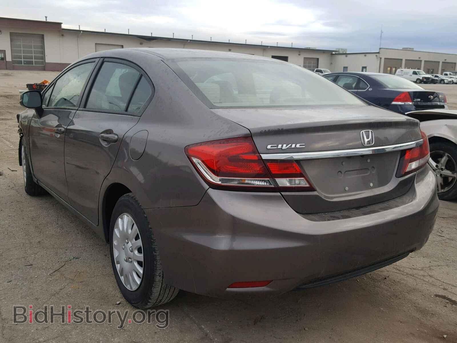 2013 HONDA CIVIC LX - VIN: 19XFB2F54DE044793 - Фото 3