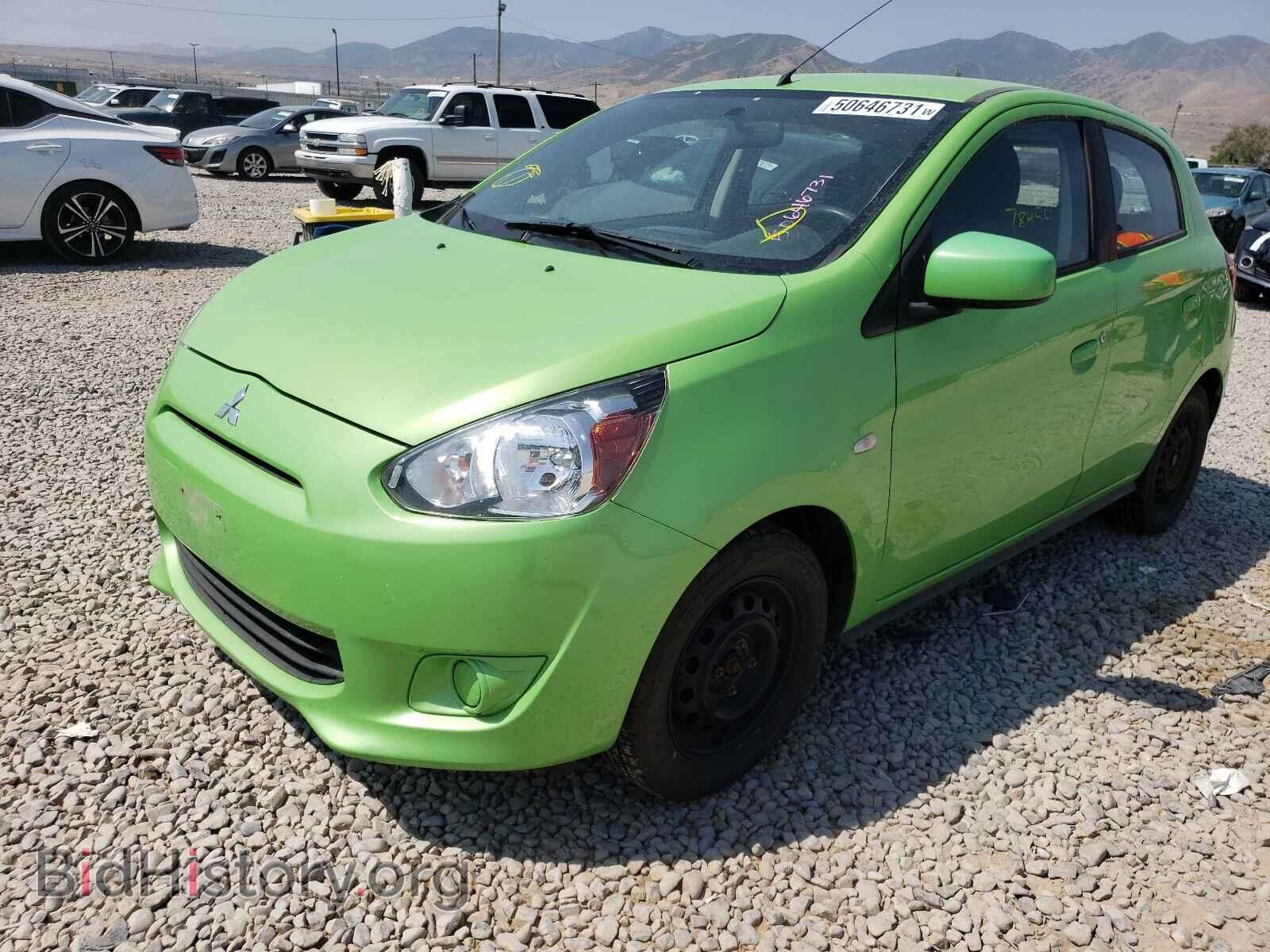 2014 MITSUBISHI MIRAGE - VIN: ML32A3HJ2EH008794 - Фото 2