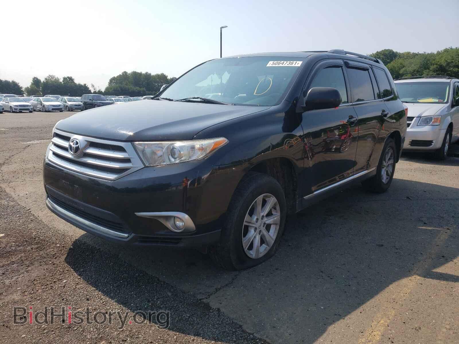 2012 TOYOTA HIGHLANDER - VIN: 5TDBK3EH2CS135601 - Фото 2