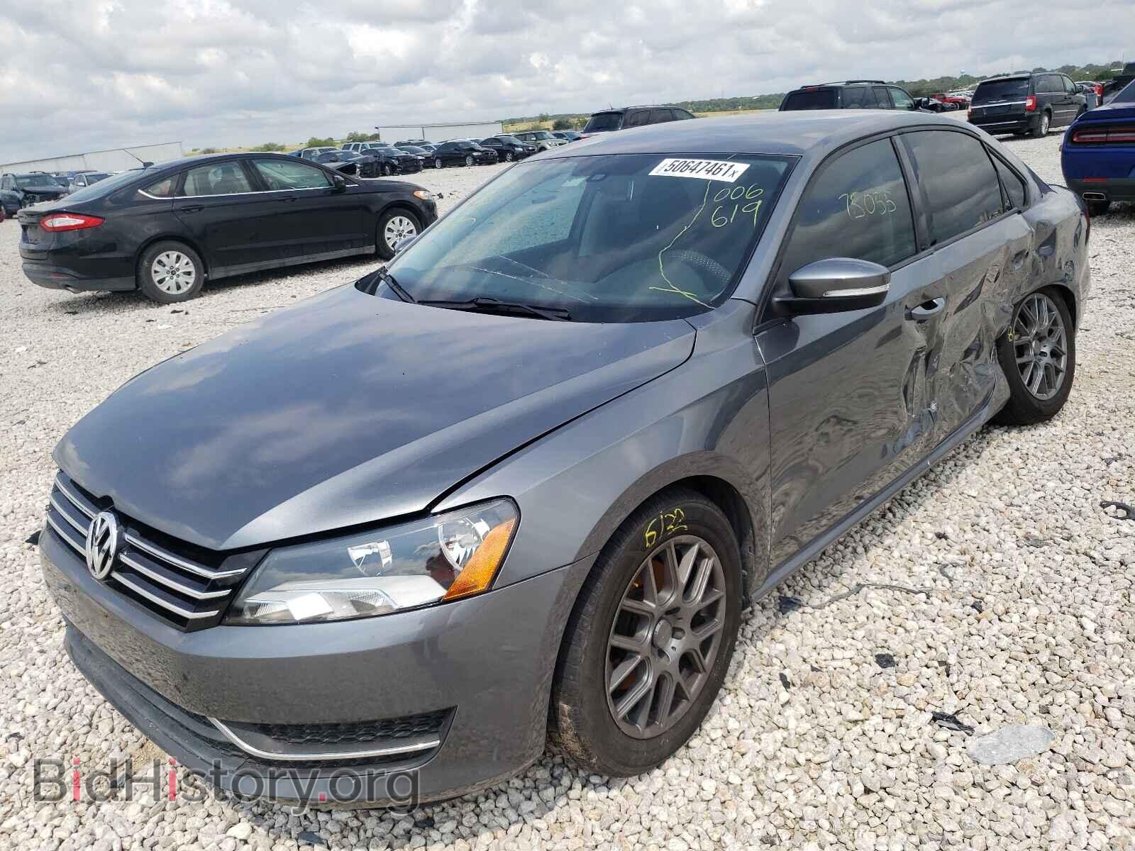 2014 VOLKSWAGEN PASSAT - VIN: 1VWAP7A31EC006619 - Фото 2
