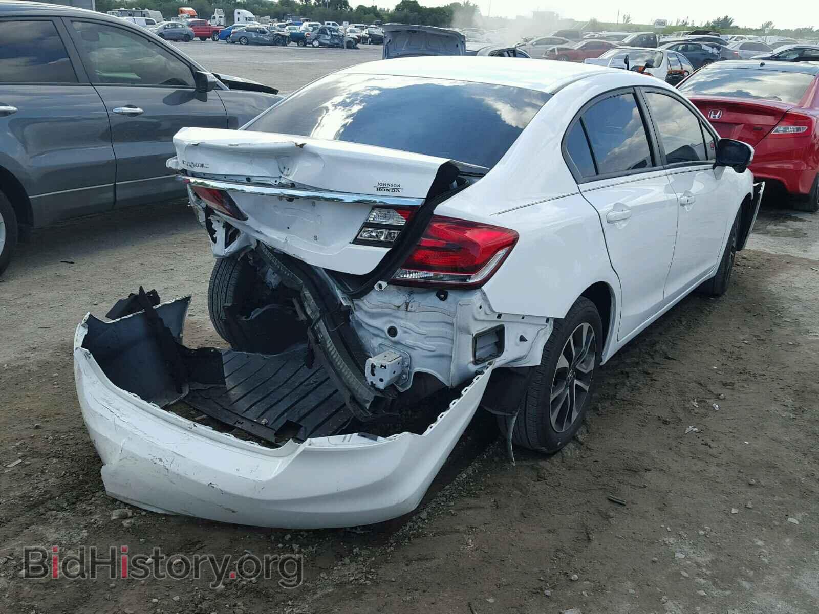 2014 HONDA CIVIC - VIN: 19XFB2F8XEE027752 - Фото 4
