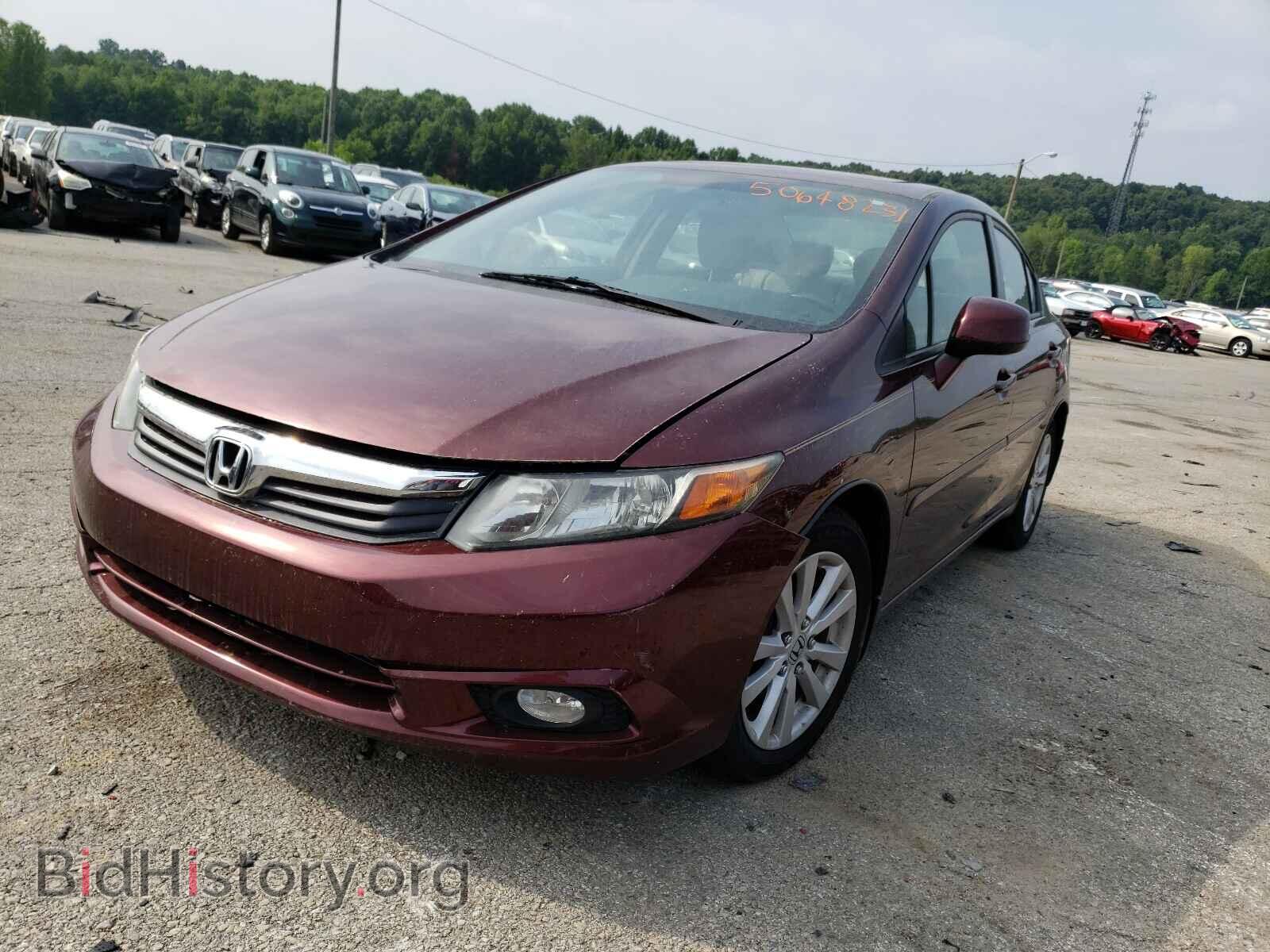 2012 HONDA CIVIC - VIN: 19XFB2F99CE035086 - Фото 2