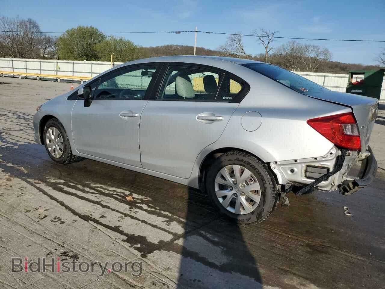 2012 HONDA CIVIC - VIN: 2HGFB2F53CH570756 - Фото 2