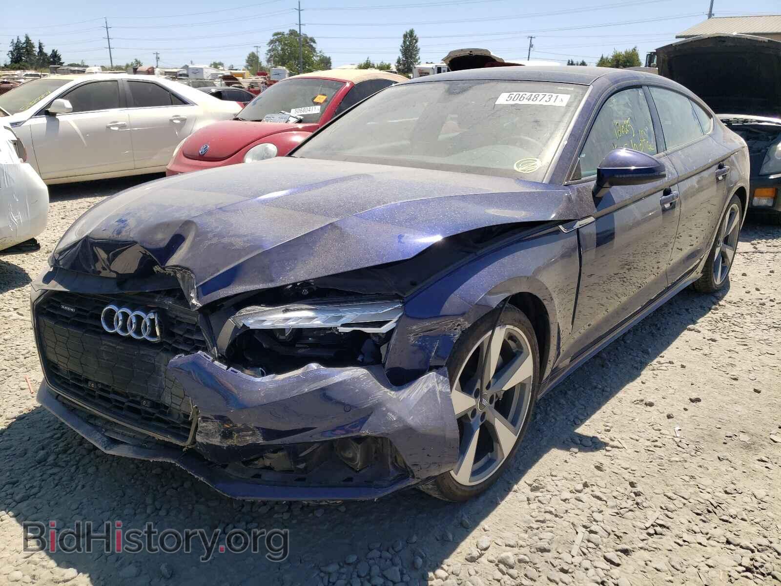 2020 AUDI A5 - VIN: WAUCNCF50LA010820 - Фото 2