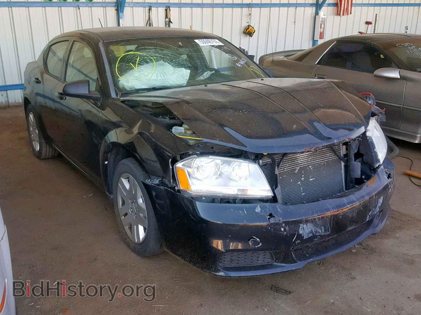 Photo 1C3CDZAB7DN725548 - DODGE AVENGER 2013