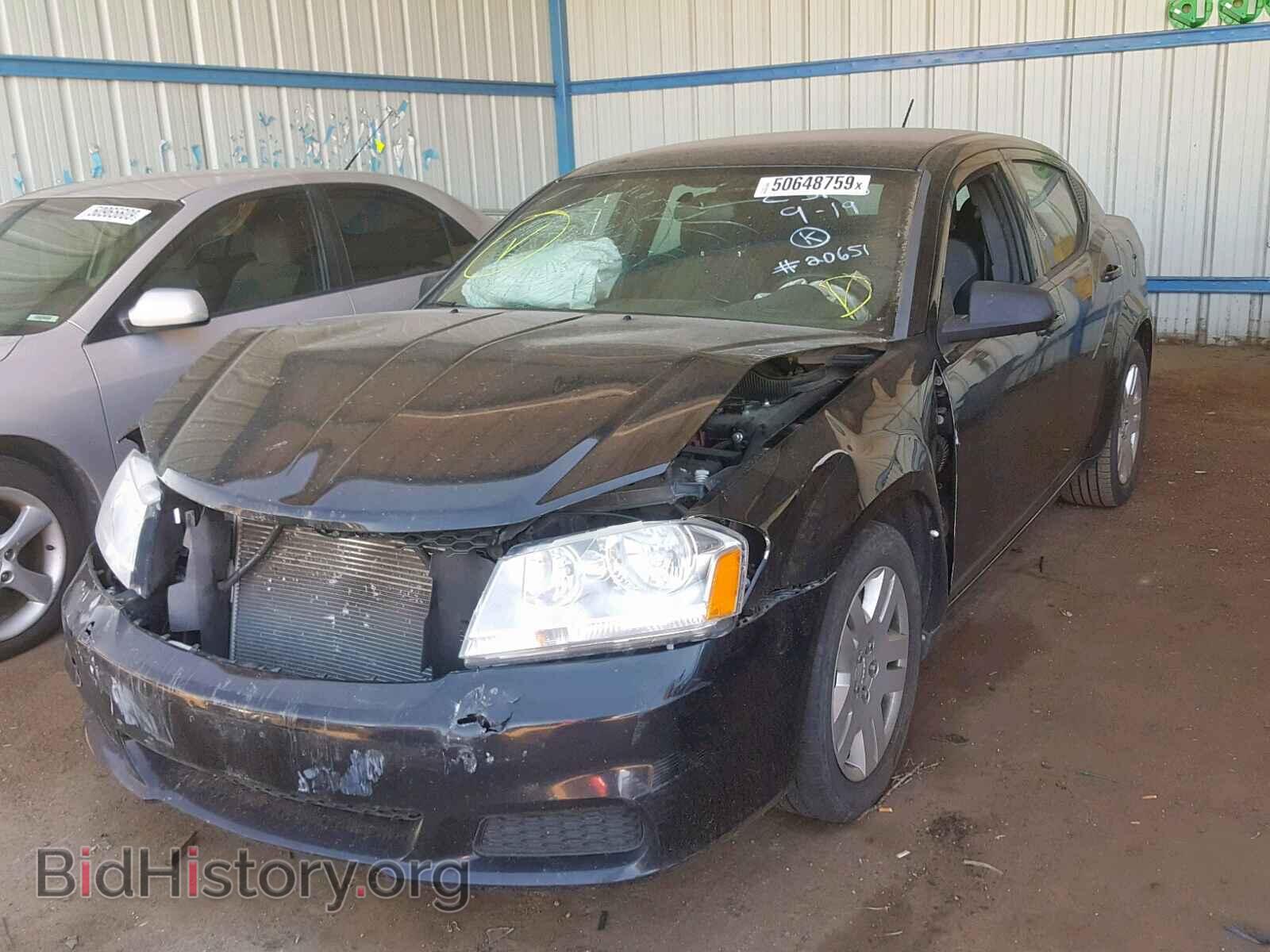 2013 DODGE AVENGER - VIN: 1C3CDZAB7DN725548 - Photo 2