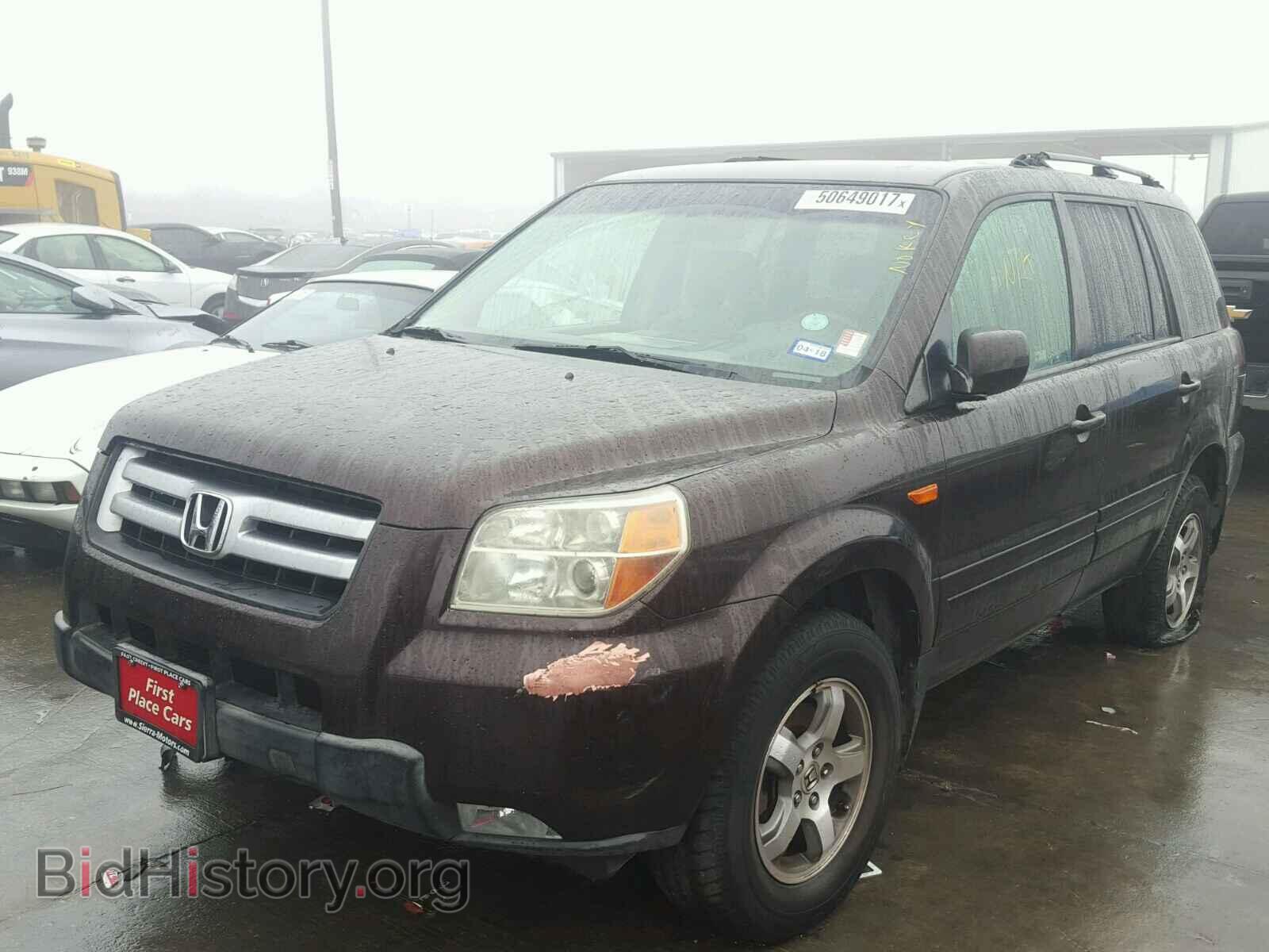 2006 HONDA PILOT - VIN: 5FNYF28446B042265 - Фото 2