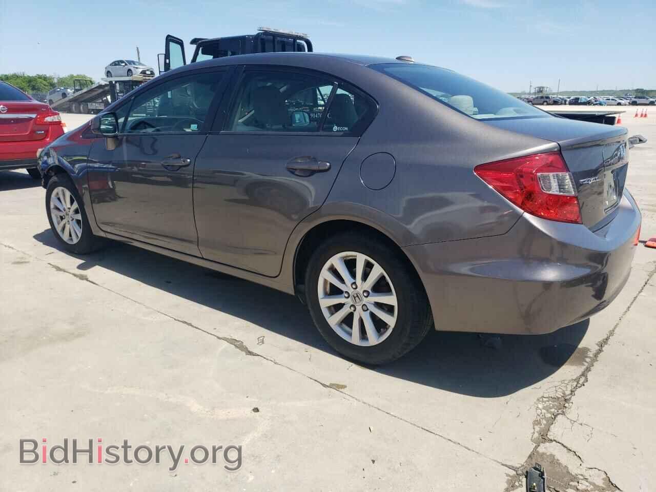 2012 HONDA CIVIC - VIN: 19XFB2F85CE345677 - Photo 2