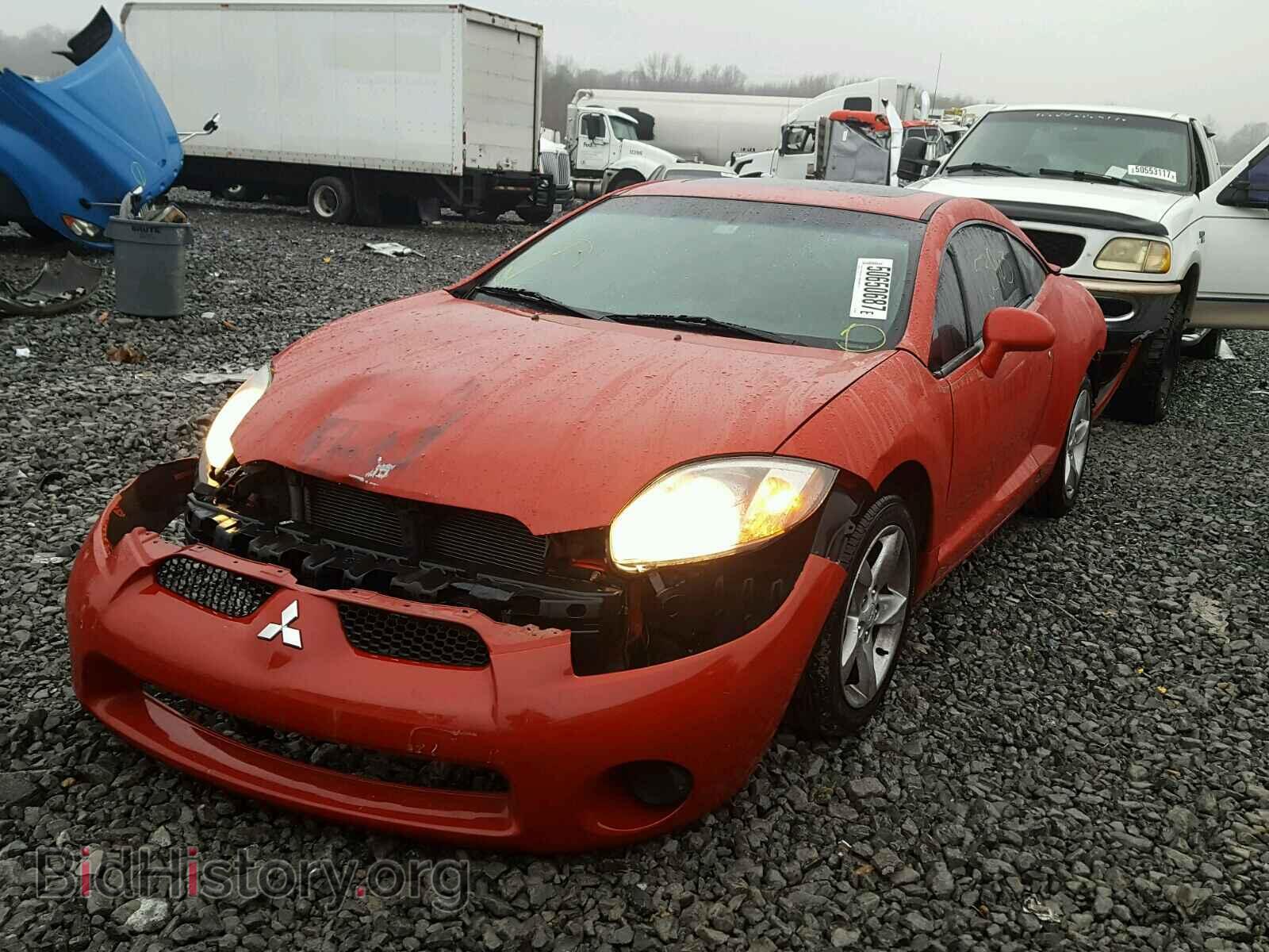 2006 MITSUBISHI ECLIPSE - VIN: 4A3AK24F66E050449 - Фото 2