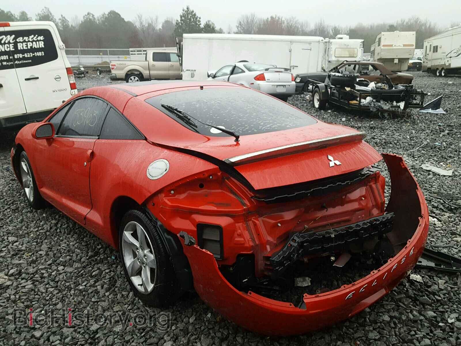2006 MITSUBISHI ECLIPSE - VIN: 4A3AK24F66E050449 - Фото 3