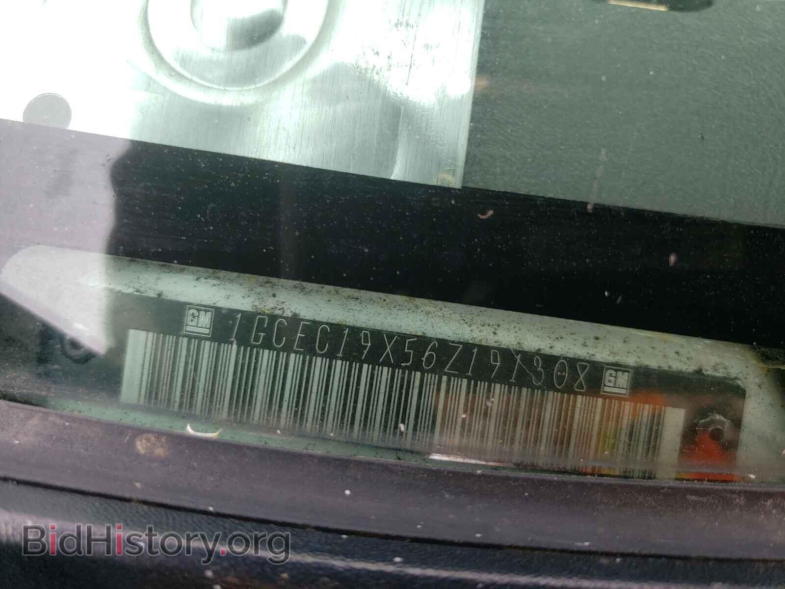 2006 CHEVROLET SILVERADO - VIN: 1GCEC19X56Z191308 - Фото 10