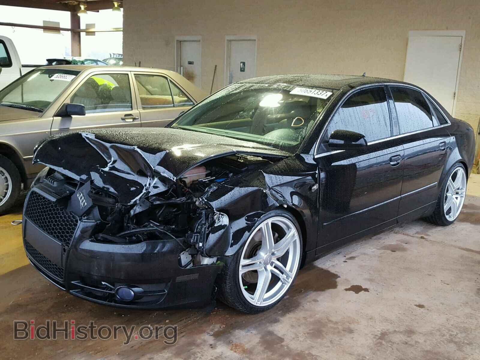 2007 AUDI A4 - VIN: WAUDF78E57A066778 - Фото 2
