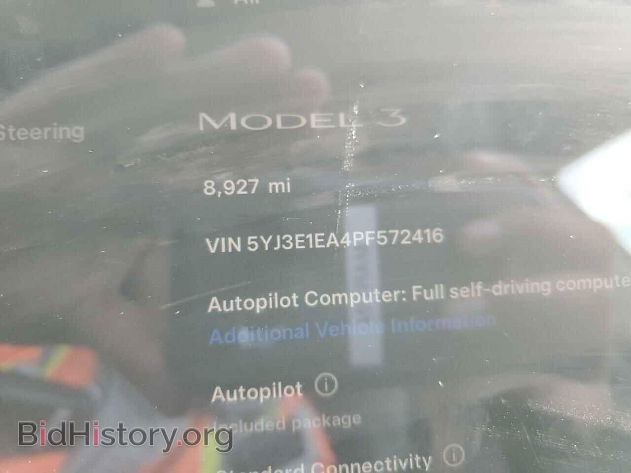 2023 TESLA MODEL 3 - VIN: 5YJ3E1EA4PF572416 - Фото 9