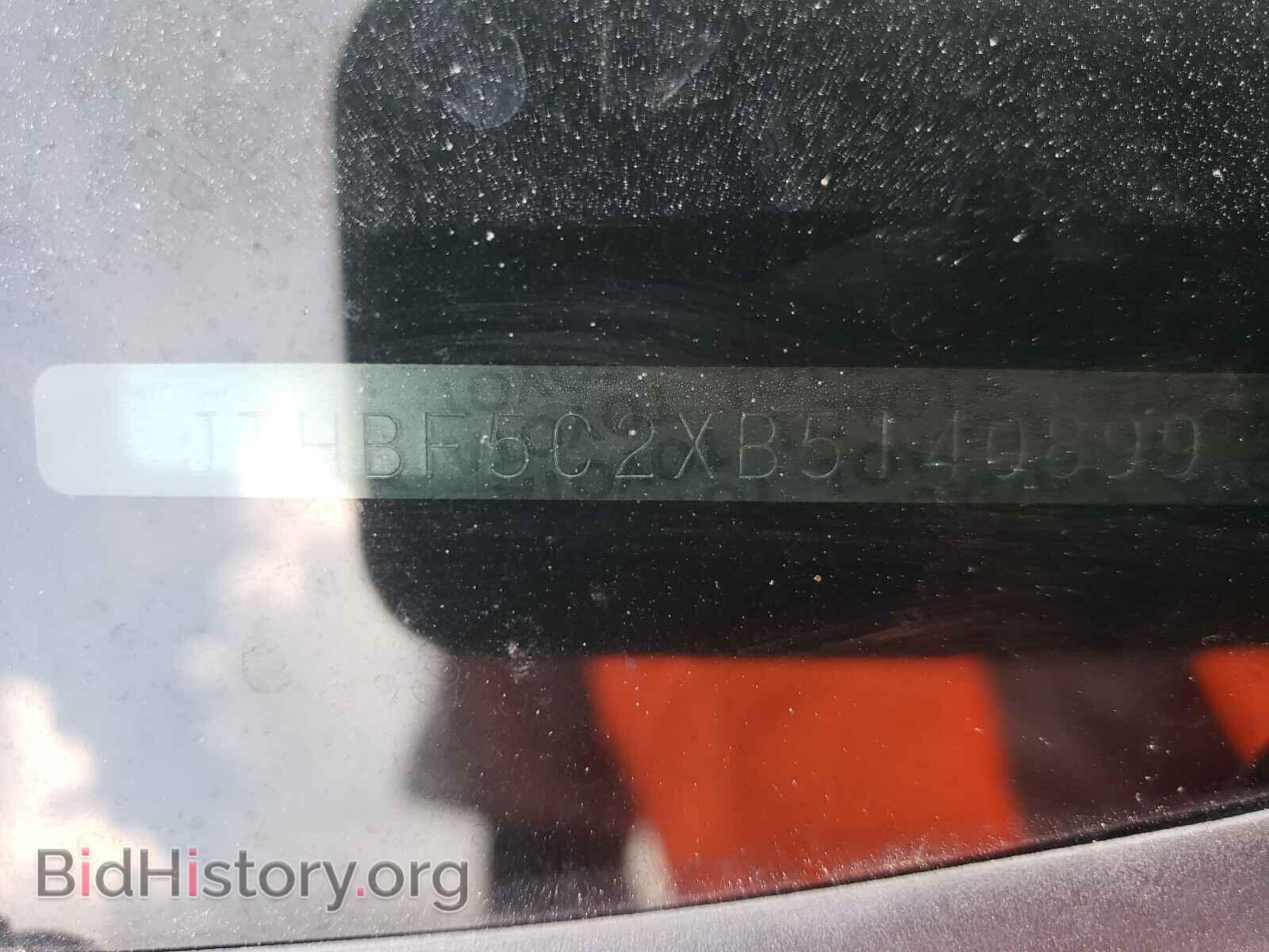 2011 LEXUS IS - VIN: JTHBF5C2XB5140899 - Фото 10
