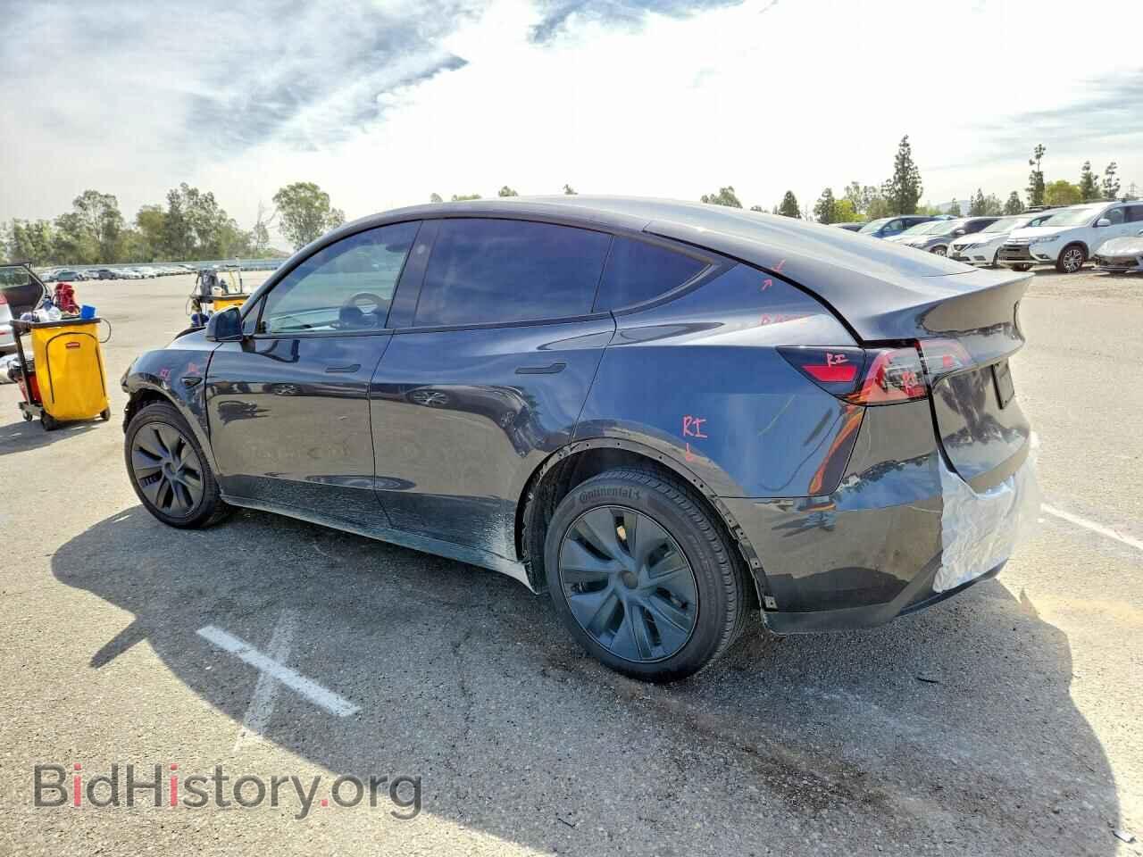 2024 TESLA MODEL Y - VIN: 7SAYGDEE6RF203972 - Фото 2