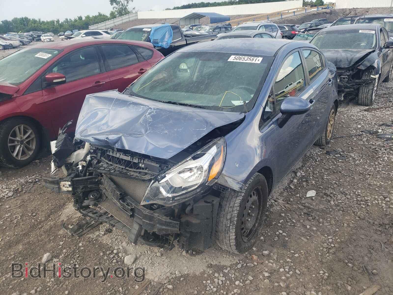 2016 KIA RIO - VIN: KNADM4A36G6598055 - Фото 2