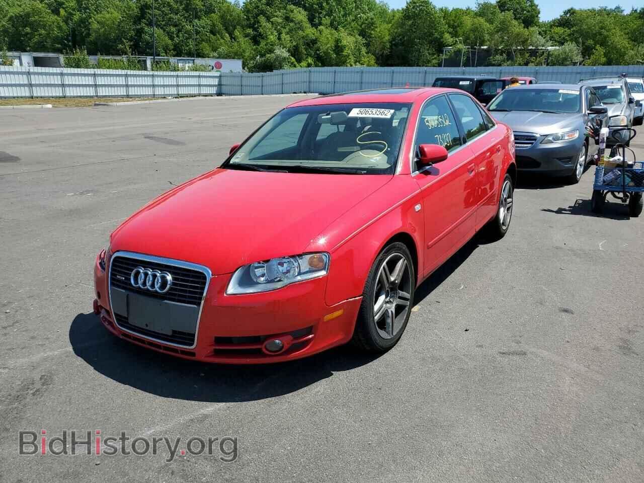 2007 AUDI A4 - VIN: WAUDF78E67A126342 - Фото 2