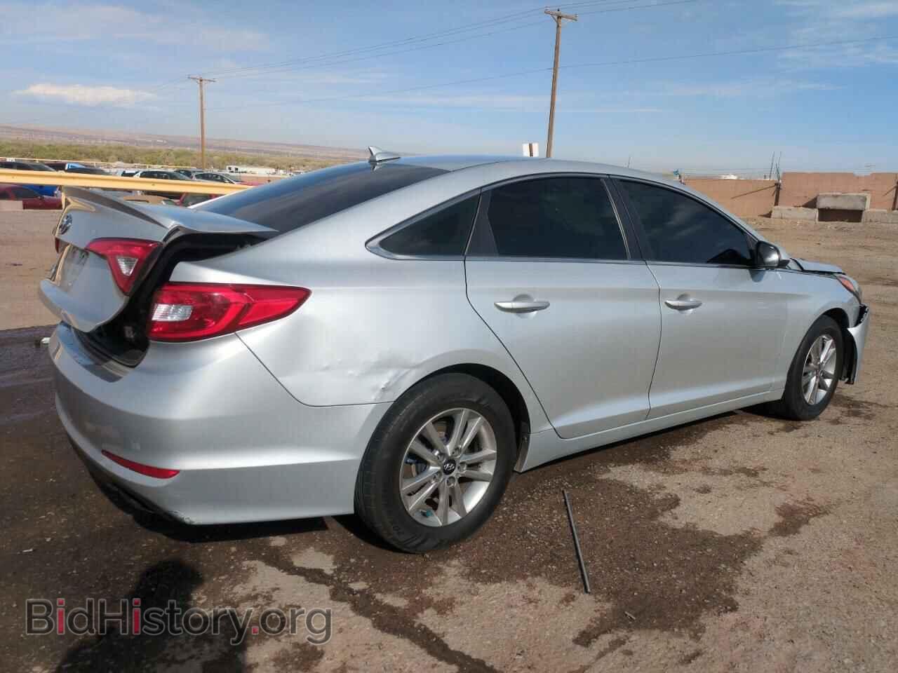 2017 HYUNDAI SONATA - VIN: 5NPE24AF9HH549558 - Фото 3