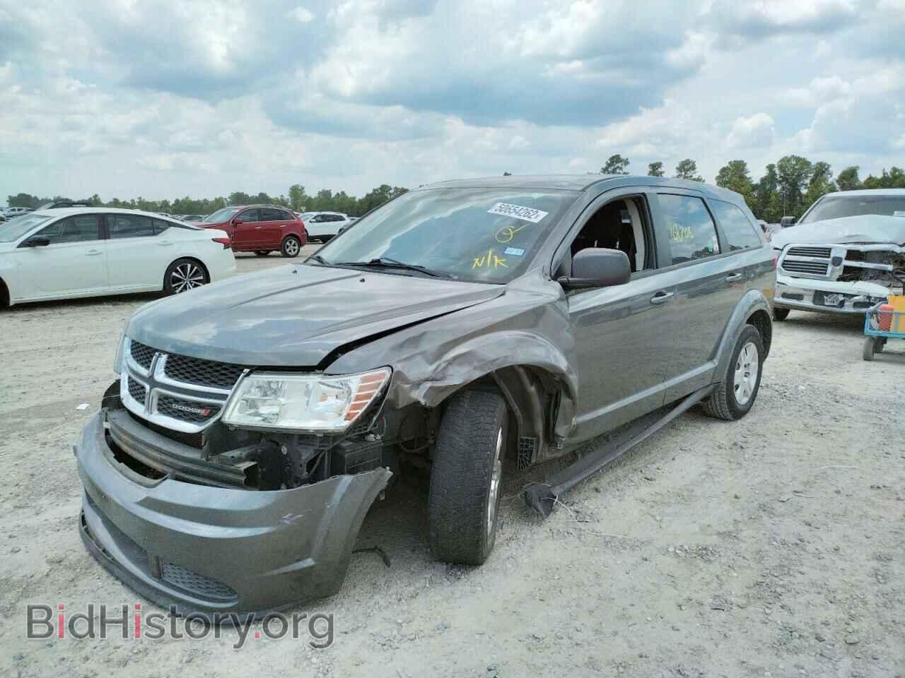2012 DODGE JOURNEY - VIN: 3C4PDCAB7CT349717 - Фото 2