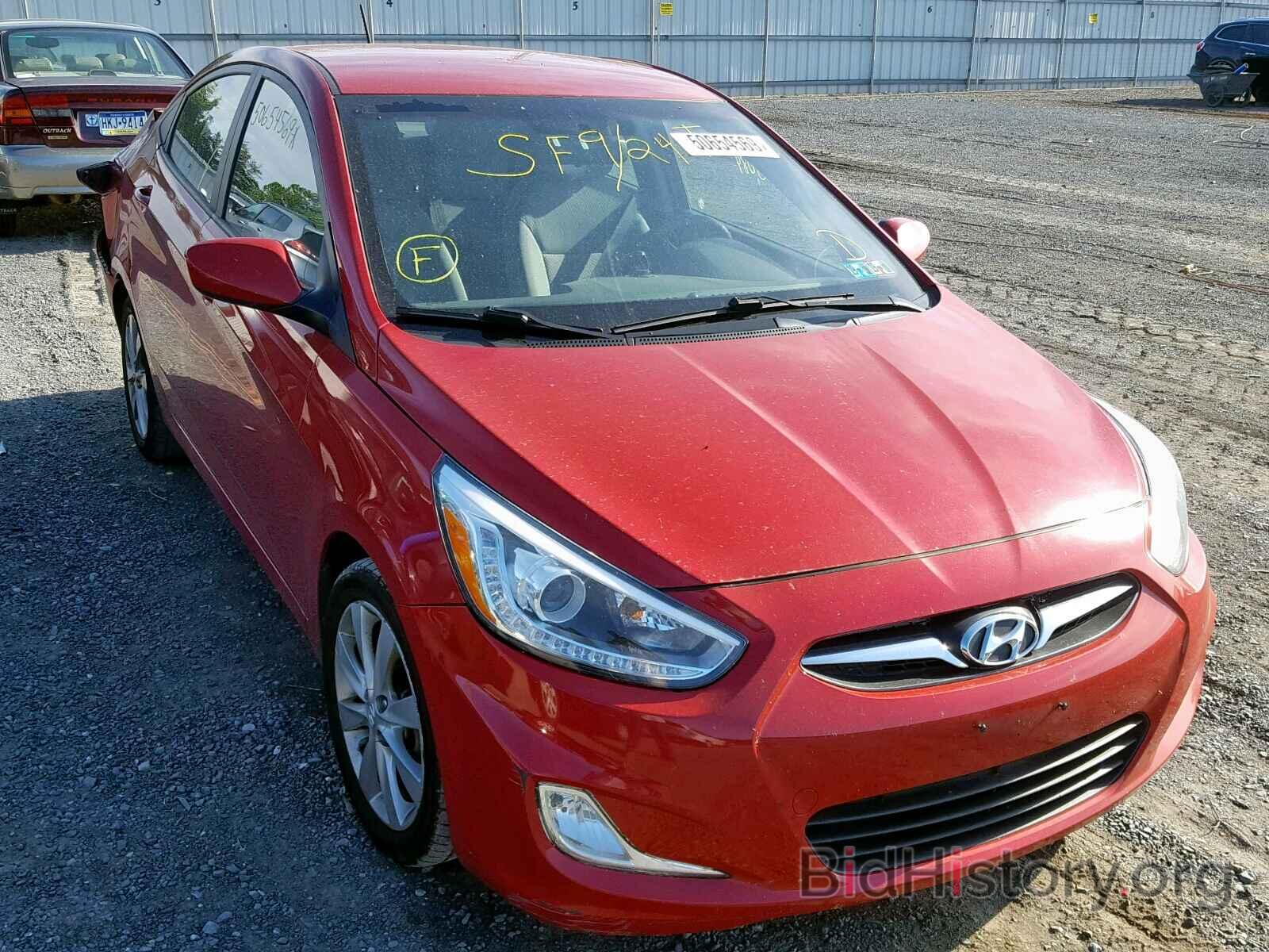 Photo KMHCU4AEXEU747619 - HYUNDAI ACCENT 2014