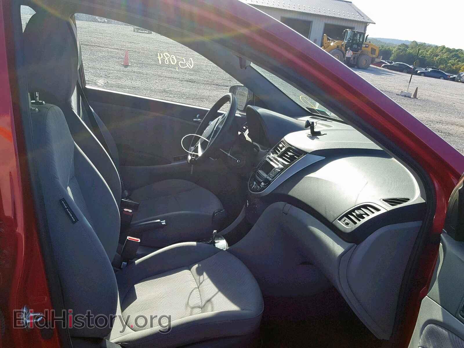 2014 HYUNDAI ACCENT - VIN: KMHCU4AEXEU747619 - Фото 5