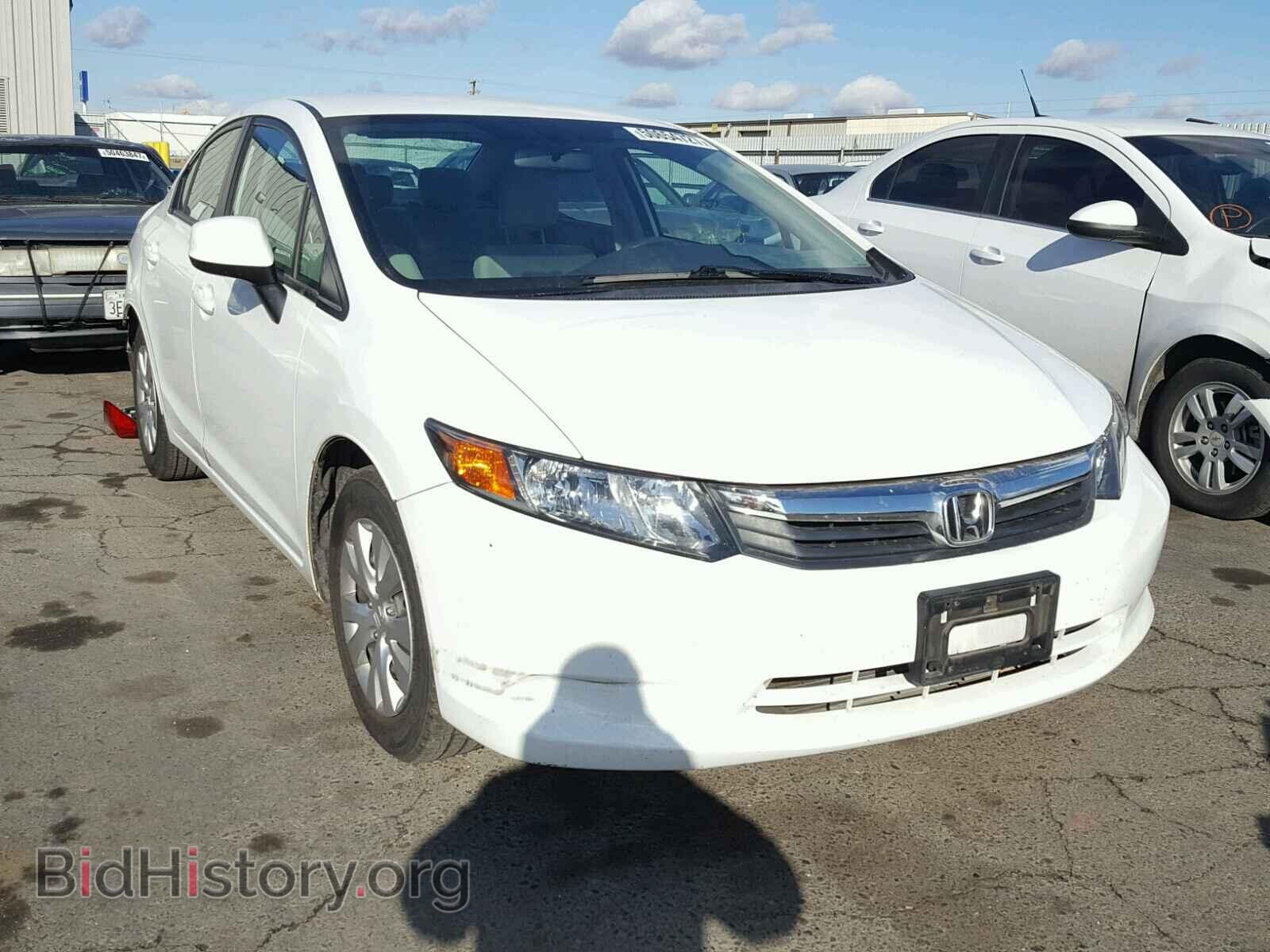 Фотография 2HGFB2F51CH582307 - HONDA CIVIC 2012