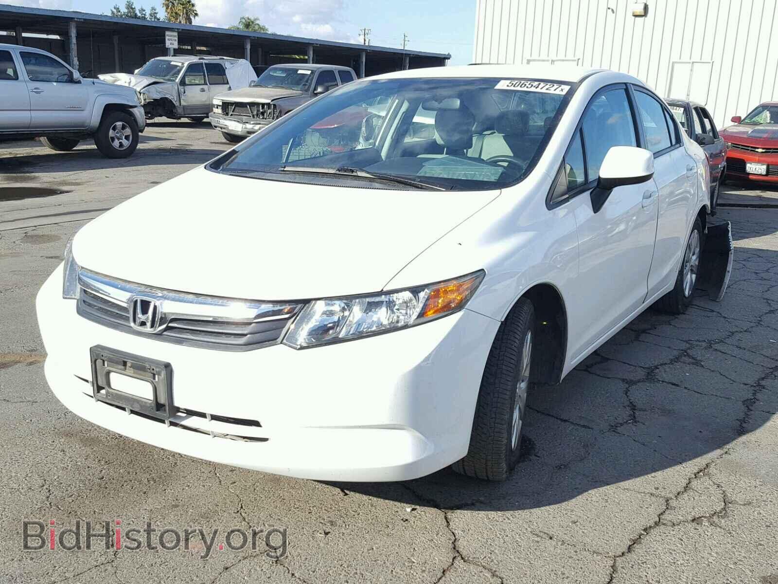 2012 HONDA CIVIC - VIN: 2HGFB2F51CH582307 - Фото 2