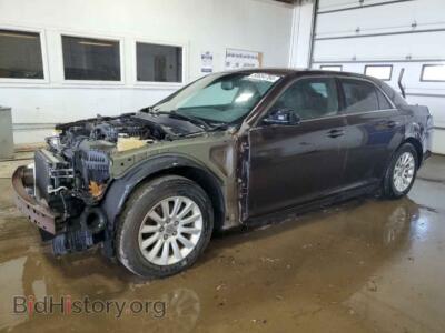 2012 Chrysler 300, коричневый — VIN 2C3CCAAG5CH124520, Copart