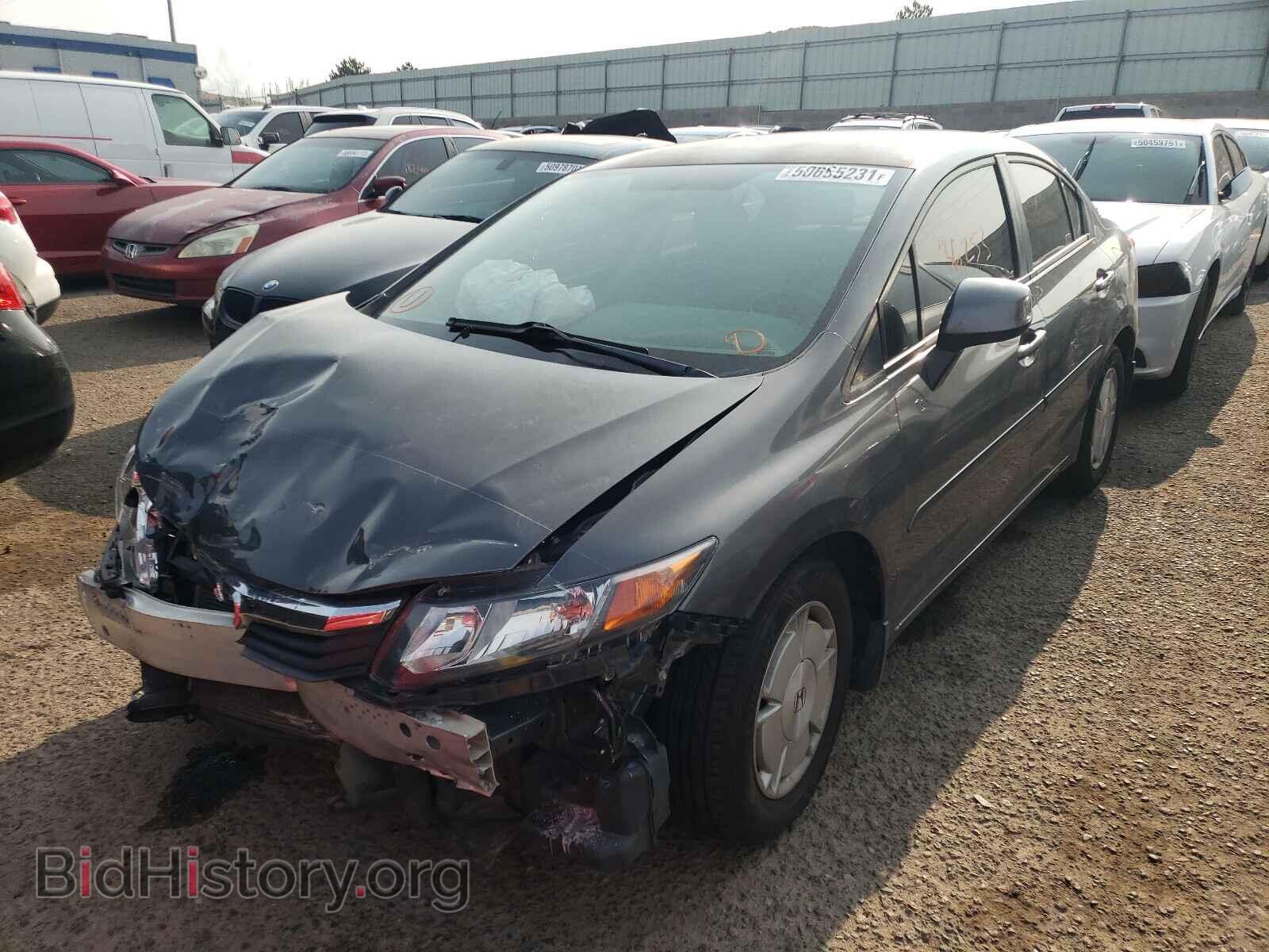 2012 HONDA CIVIC - VIN: 2HGFB2F6XCH546186 - Фото 2