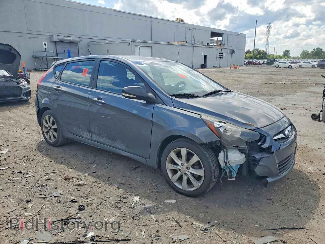 2013 HYUNDAI ACCENT - VIN: KMHCU5AE2DU062101 - Фото 4