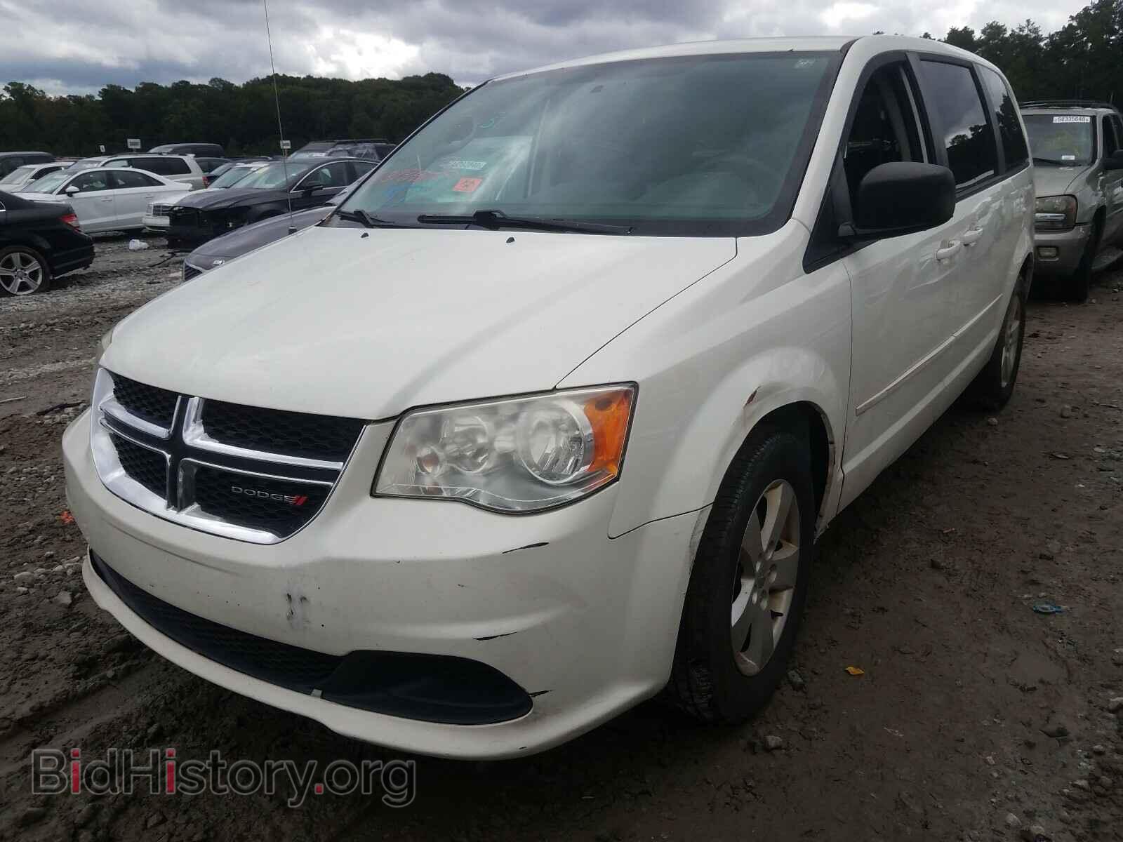 2013 DODGE CARAVAN - VIN: 2C4RDGBG2DR710656 - Фото 2