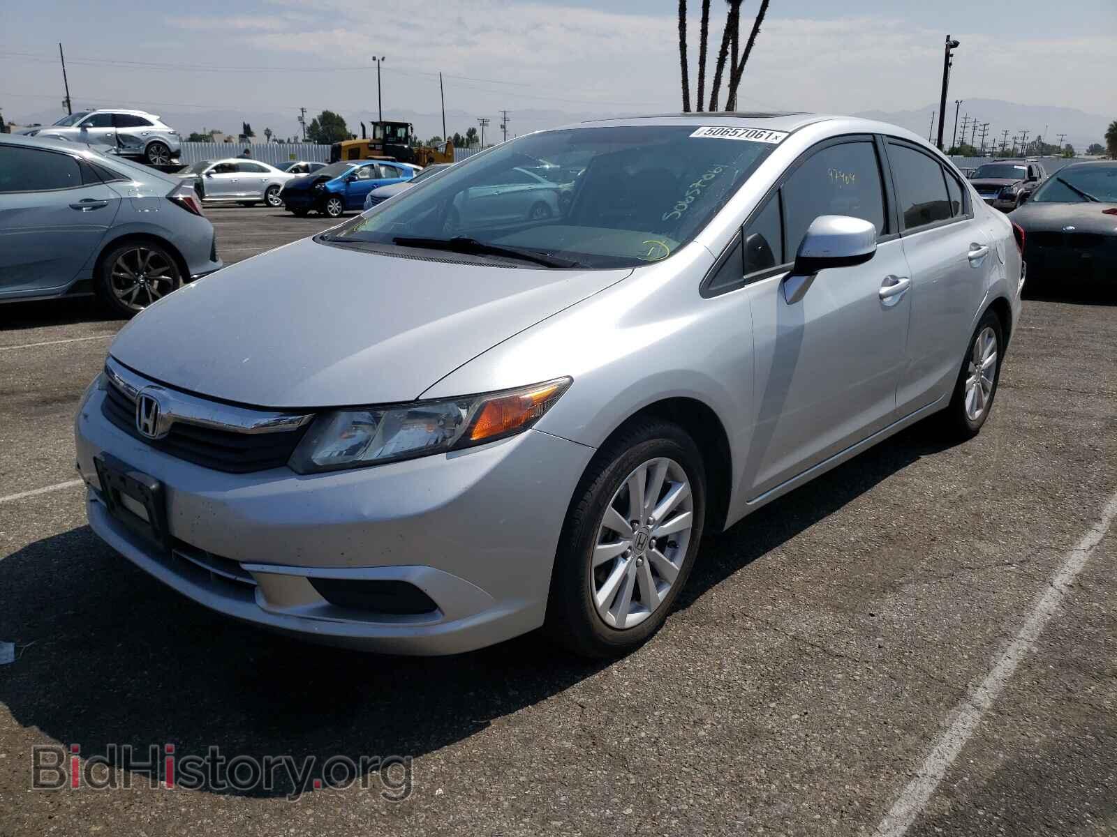 2012 HONDA CIVIC - VIN: 2HGFB2F99CH528482 - Фото 2