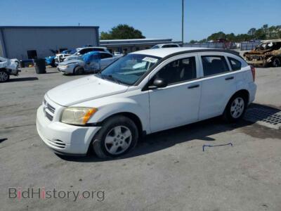 2007 Dodge CALIBER, white — VIN 1B3HB28B77D532297, Copart