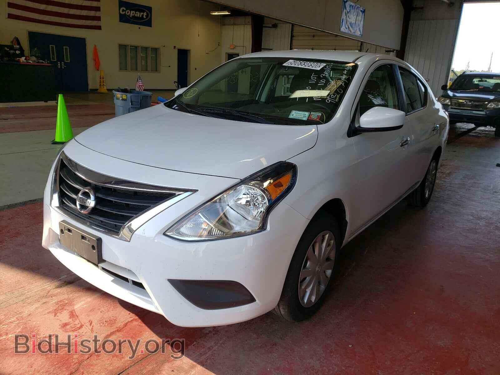 2019 NISSAN VERSA - VIN: 3N1CN7AP3KL872975 - Фото 2