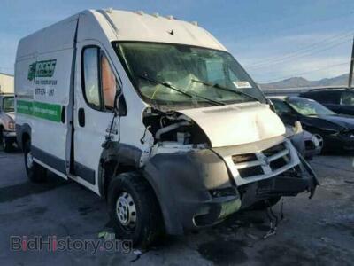 2015 RAM PROMASTER, белый — VIN 3C6TRVCGXFE508797, Copart