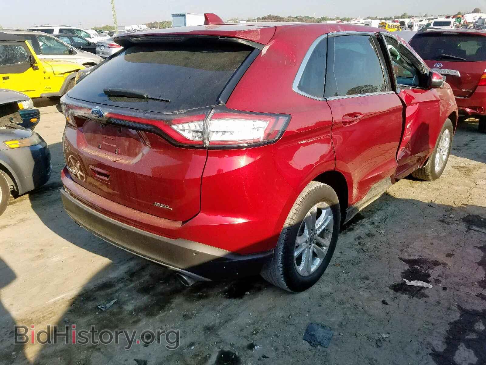 2015 FORD EDGE SEL - VIN: 2FMTK3J85FBB90863 - Photo 4