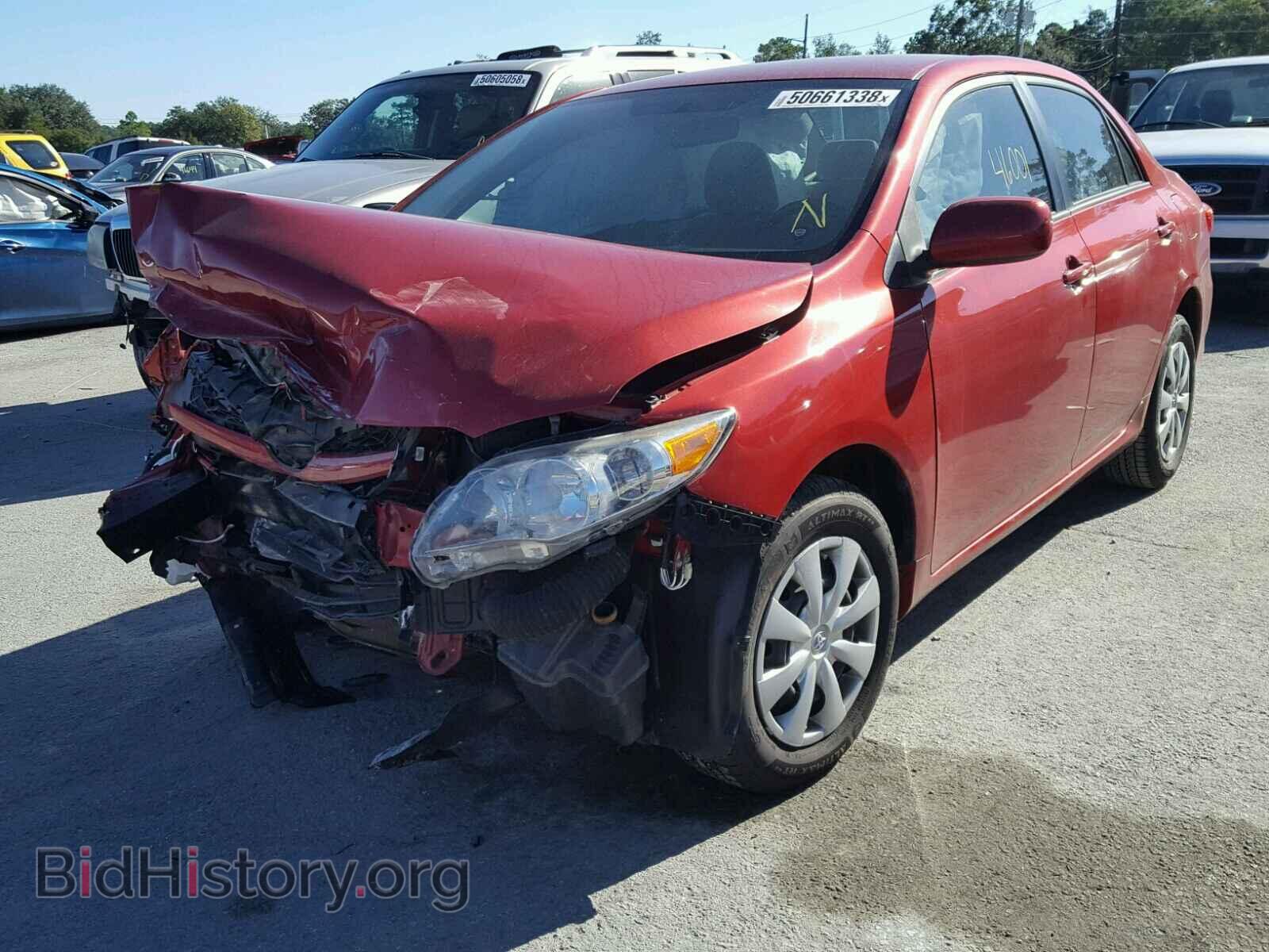 2011 TOYOTA COROLLA BA - VIN: 2T1BU4EE0BC750189 - Фото 2