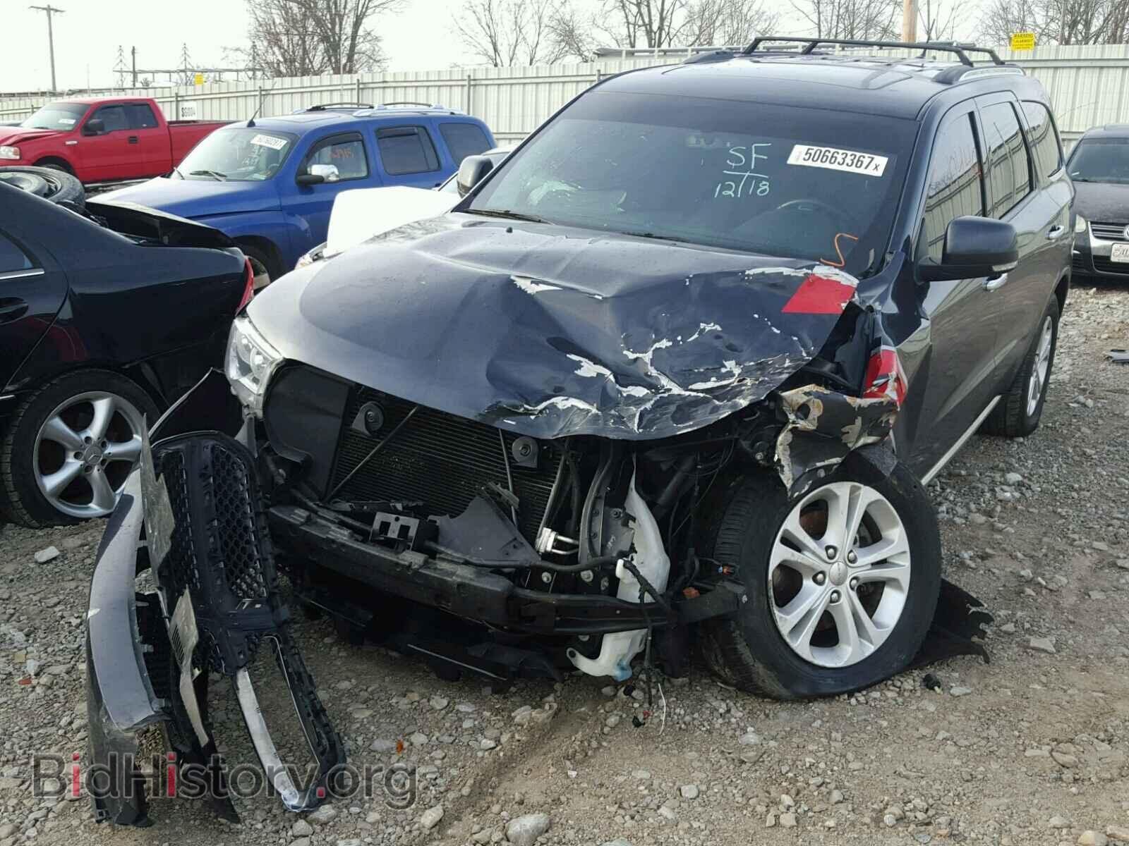 2013 DODGE DURANGO - VIN: 1C4RDJDG3DC616627 - Фото 2