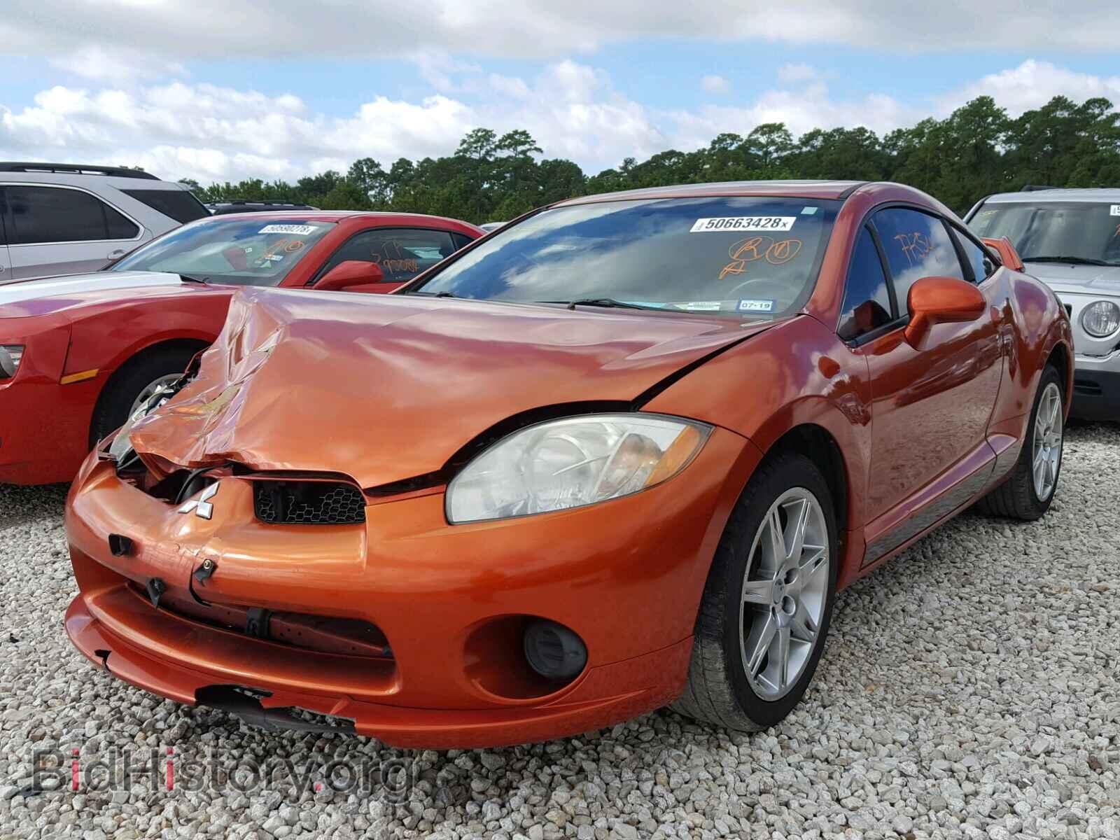 2008 MITSUBISHI ECLIPSE - VIN: 4A3AK64F48E034177 - Фото 2
